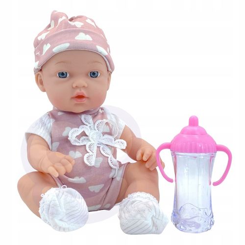 LALKA BOBAS NIEMOWLAK W UBRANKU BUTELKA DO KARMIENIA 36 cm WOOPIE ROYAL na Arena.pl