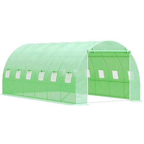 TUNEL FOLIOWY SZKLARNIA 3x6m FOLIA OGRODOWA 18m2 Mocny UV-4 Warzywa Owoce na Arena.pl