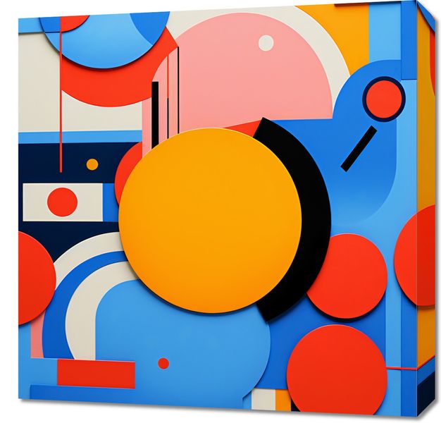 Obraz 60x60cm Kalejdoskop Emocji zdjęcie 1