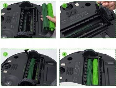 4x SZCZOTKI GŁÓWNE DO ROOMBA I3 I6 I5 E5 E4 I7 COMBO zdjęcie 4