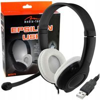 SŁUCHAWKI DO SKYPE Z MIKROFONEM USB MT3573