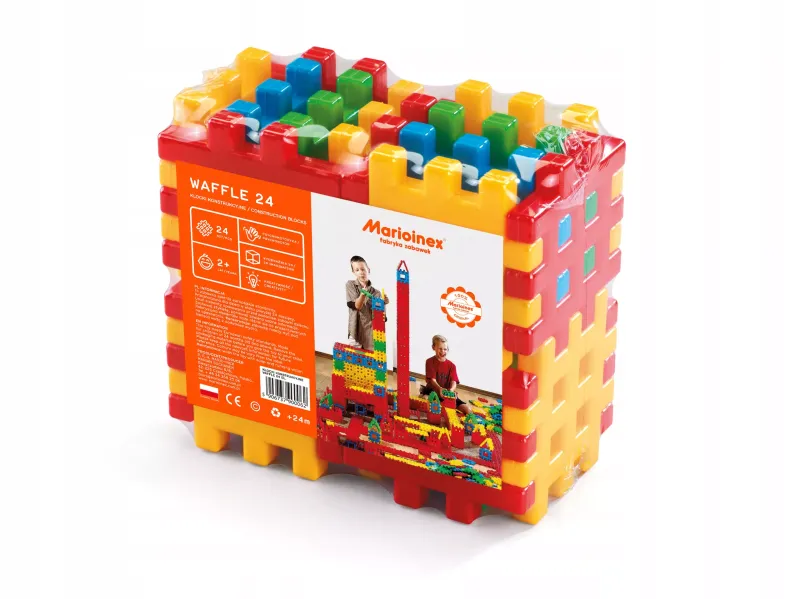 Klocki konstrukcyjne Waffle (24 elementy) zdjęcie 1
