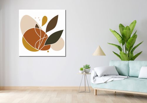 Obraz 100x100cm Organiczna Kasacja na Arena.pl