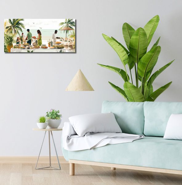 Obraz 70x30cm Tropikalna Woń Wakacji zdjęcie 2