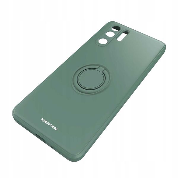 Spacecase Silicone Ring Huawei P30 Pro Dark Green zdjęcie 4