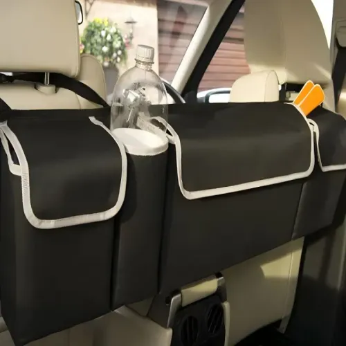 Organizer samochodowy do bagażnika składany czarna torba na akcesoria na Arena.pl