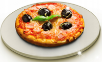 SZAMOTOWE KAMIENIE DO PIECZENIA PIZZY 20 CM 2 SZT PIECZENIA PIZZA KAMIEŃx2