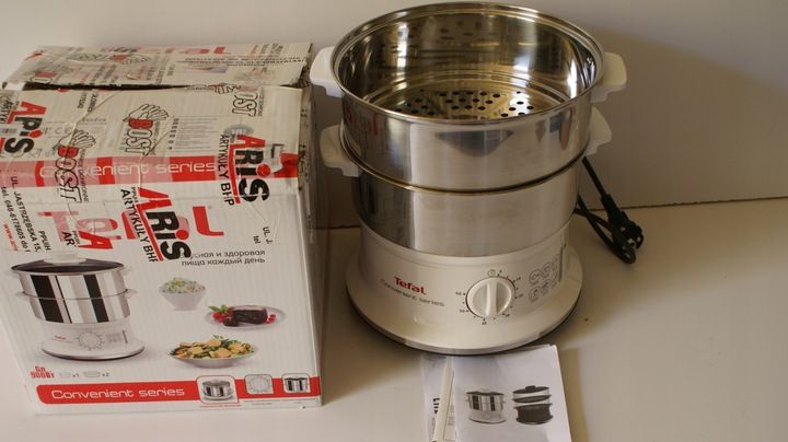 PAROWAR RYŻOWAR TEFAL CONVENIENT INOX VC1451 zdjęcie 3