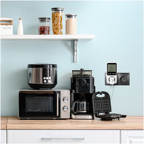 Licznik Zużycia Energii Elektrycznej Prądu Watomierz Miernik Poboru Mocy na Arena.pl