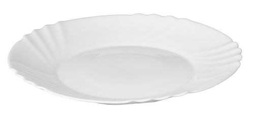 TALERZYK DESEROWY TALERZ NA CIASTO BIAŁY 20cm 1szt na Arena.pl