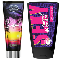 Tan Desire Delightful Dark + Wild Tan Sexy Carrot Gratis