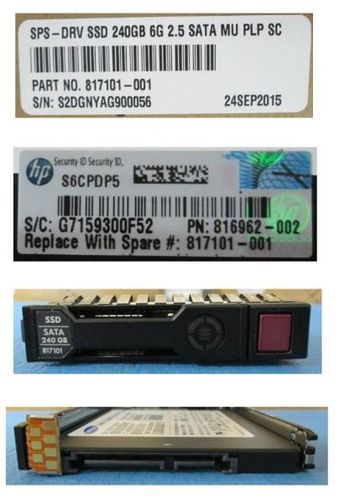 HP Enterprise hot-plug SSD 240GB 2.5" SFF, 817101-001 na Arena.pl