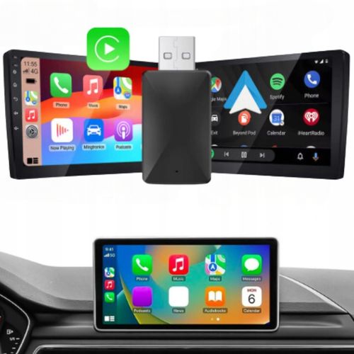 BEZPRZEWODOWY ADAPTER MINI USB / USB-C DO CARPLAY ANDROID AUTO IPHONE na Arena.pl