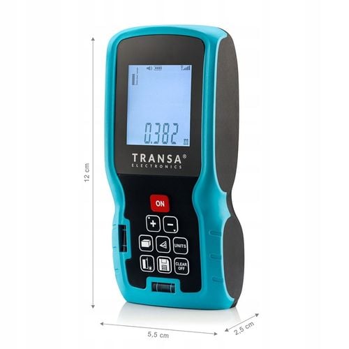 Dalmierz laserowy Cyfrowy miernik odległości Transa Electronics 60M na Arena.pl
