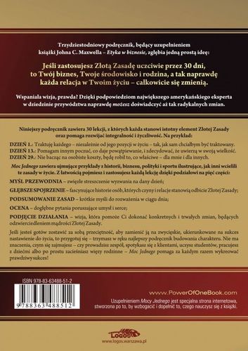 Moc jednego - John C. Maxwell - oprawa miękka na Arena.pl
