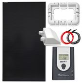 ZESTAW FOTOWOLTAICZNY 150W SOLARNY MPPT Z UCHWYTAMI MONTAŻOWYMI