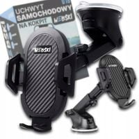 UCHWYT NA KOKPIT DO SAMOCHODU NA TELEFON REGULOWANY OBROTOWY DŁUGIE RAMIE