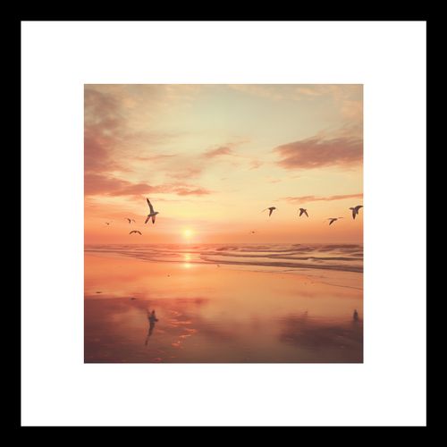 Plakat 20x20cm Spokojna Przystań na Arena.pl