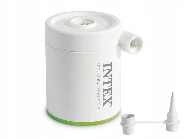 USB Z AKU POMPKA ELEKTRYCZNA 12V QUICK-FILL INTEX 66637 zdjęcie 1