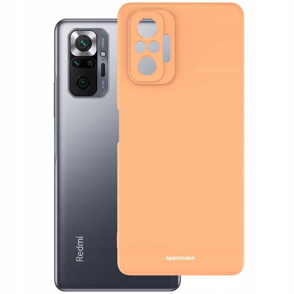 Spacecase Silicone Case Redmi Note 10 Pro Orange zdjęcie 2