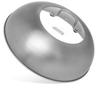 YOSUKATA Pokrywka 34,5 cm ze Stali i Szkła – Do Patelni Wok 36 cm