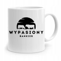 Dla Bankiera Kubek Na Prezent Wypasiony Bankier Z Nadrukiem Ze Zdjęciem