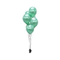 balony beauty&charm,platynowe zielone 12"/7 szt.