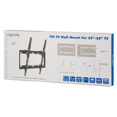 LogiLink Uchwyt ścienny LCD/LED VESA, 32-55', max.35kg na Arena.pl