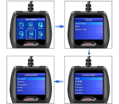 TESTER DO BATERII AKUMULATORÓW 12V Konnwei KW600 na Arena.pl