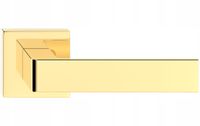 KLAMKA DRZWIOWA RUMBA KOLOR ZŁOTY BŁYSZCZĄCY