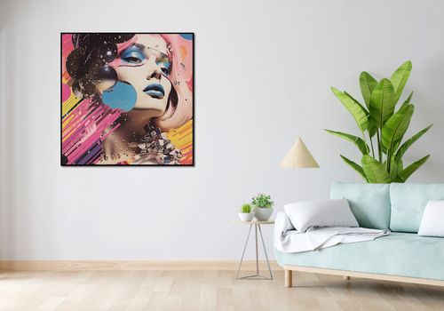 Plakat 100x100cm Portret Neo na Arena.pl