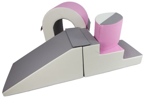 Mostek komplet 4 dużych klocków kształtek piankowych do żłobków przedszkoli na Arena.pl