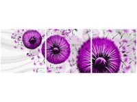 90 80CM OBRAZ T3 ELEM FIOLETOWE DMUCHAWCE 4 DRUK ŚCIENNY