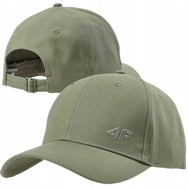 Czapka z Daszkiem 4F Bejsbolówka Bawełna Regulowana Limitowana SS24 zdjęcie 1