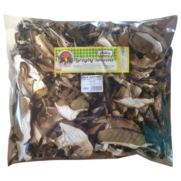 Grzyby suszone leśne MIX 500g zdjęcie 1