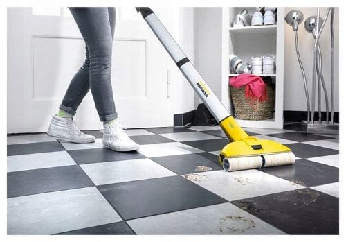 KOMPLET DO MOP KARCHER FC3 FC5 FC7 FC8 4x PADY ROLKI PUREY +PŁYN DO na Arena.pl