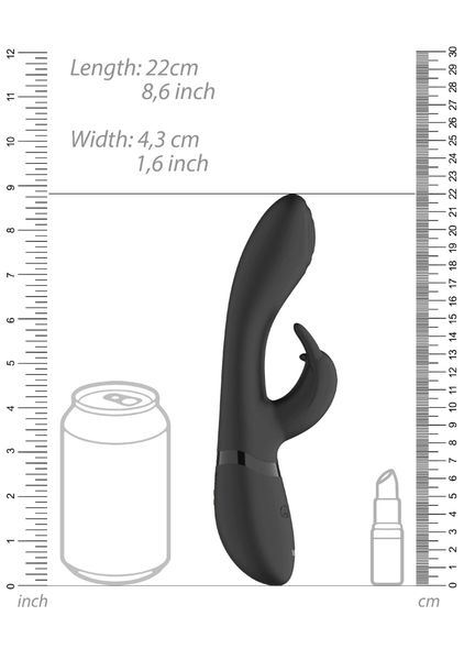 Cato - Pulse G-Spot Rabbit - Black zdjęcie 12