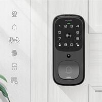 Wideodomofon WiFi Zamek Dzwonek Do Drzwi INTELIGENTNY Aplikacja Kamera 2K