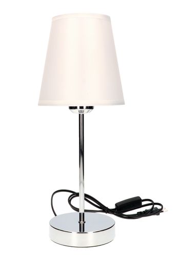 Lampka stołowa MT-507/W-CH biała/chrom E27 Vitalux na Arena.pl