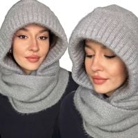 CZAPKA KAPTUR KOMINIARKA GOLF BALACLAVA UNISEKS CIEPŁY MODNY VIRAL K 3008