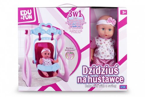 Lalka z nosidełkiem Edu&Fun na Arena.pl