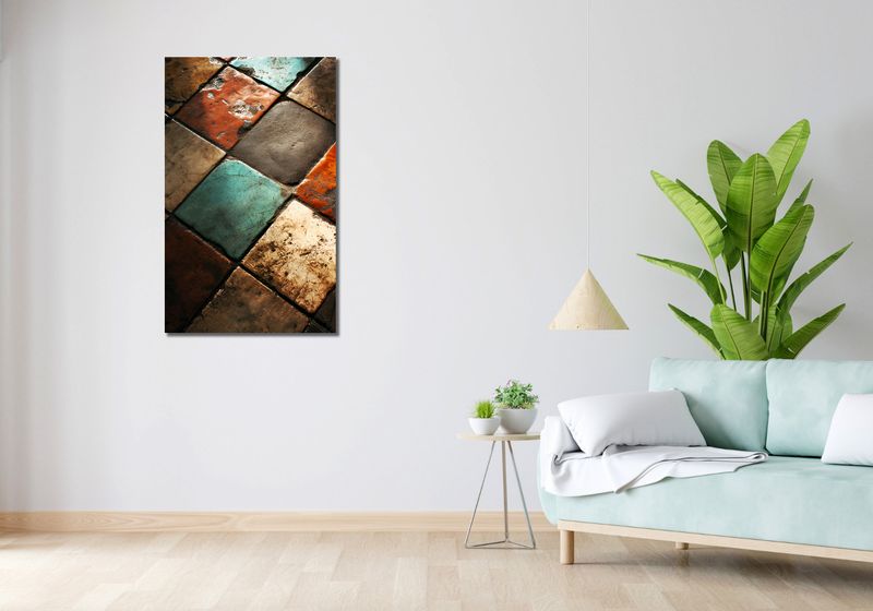 Obraz 60x100cm Ceramiczna Kompozycja zdjęcie 2