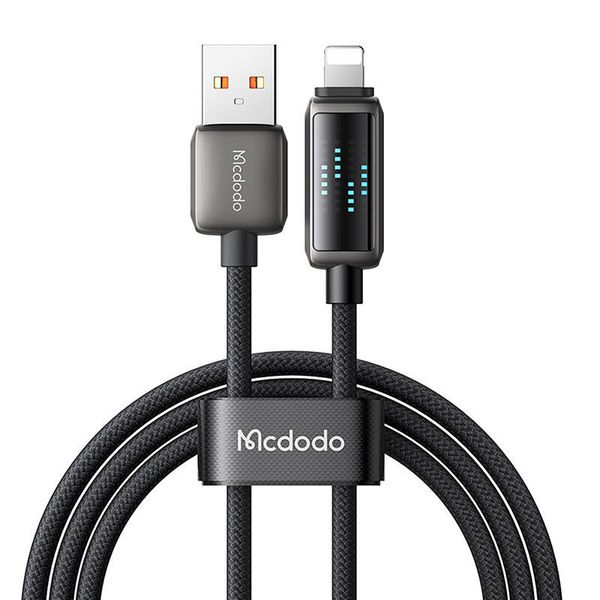 Kabel USB-A do Lightning Mcdodo CA-5250, wyświetlacz LED, 1.2m zdjęcie 1