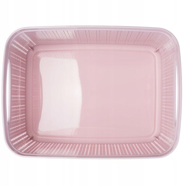 KOSZYK PLASTIKOWY PUDEŁKO POJEMNIK 6,6L KOLORY zdjęcie 3