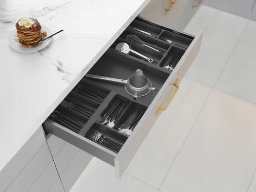 SZUFLADA GTV AXIS PRO 450D1 WYSOKA L450 H199 BIAŁA CICHY DOMYK WYSUW na Arena.pl