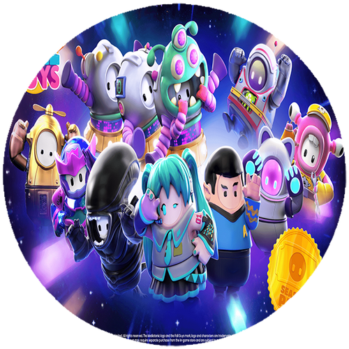 Podkładka pod myszkę Fall Guys na Arena.pl