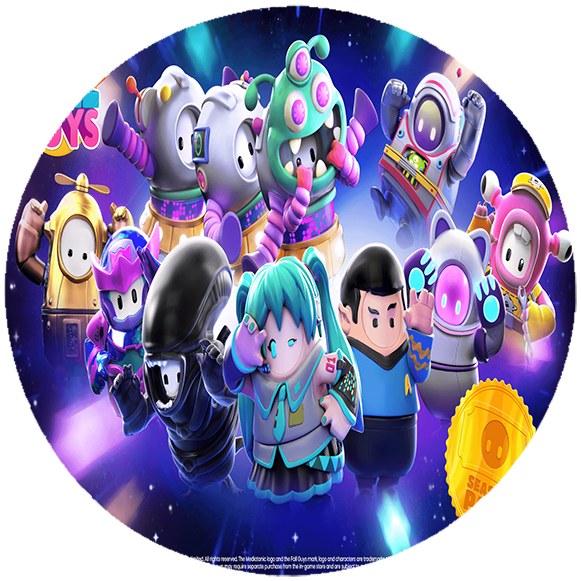 Podkładka pod myszkę Fall Guys zdjęcie 2