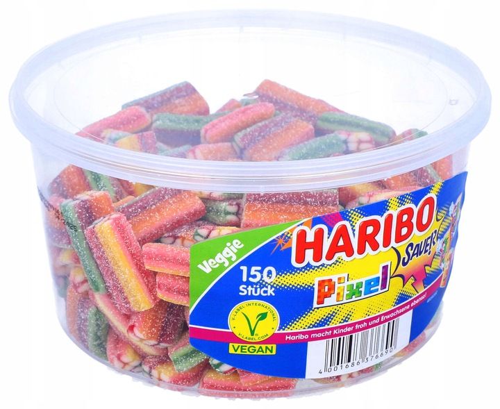 Żelki Haribo Rainbow Pixel 1,2 kg zdjęcie 6