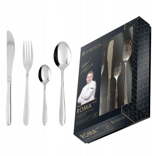 AMBITION-KPL. SZTUĆCÓW 24 ELE. ROMA na Arena.pl