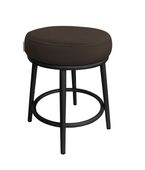 Taboret Ben noga metalowa czarna MG05
